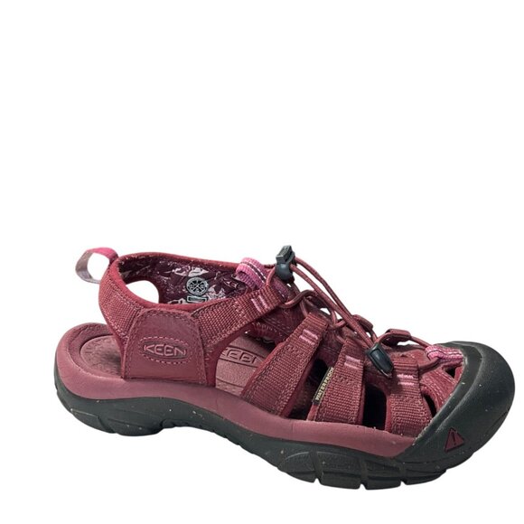 Womens Keen Newport H2 Sandals Size 7 Burgundy - Picture 10 of 10